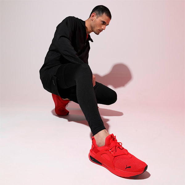 SOFTRIDE Enzo Evo Running Shoes, High Risk Red-Puma Black, extralarge-IND