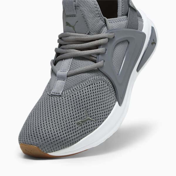 ユニセックス ソフトライド エンゾ EVO ランニングシューズ, Cool Dark Gray-Myrtle-Gum-PUMA White, extralarge-JPN
