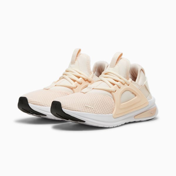 SOFTRIDE Enzo Evo Running Shoes, Rosebay-Rose Quartz-PUMA White, extralarge-IND