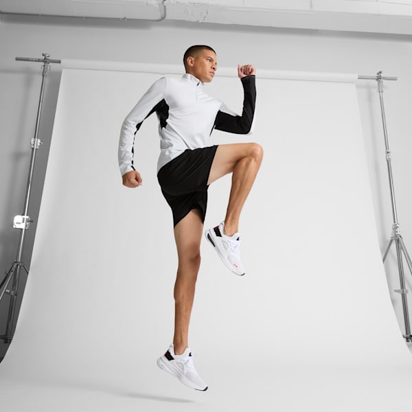 Tenis de running Softride Enzo Evo, PUMA White-PUMA Black-For All Time Red, extralarge