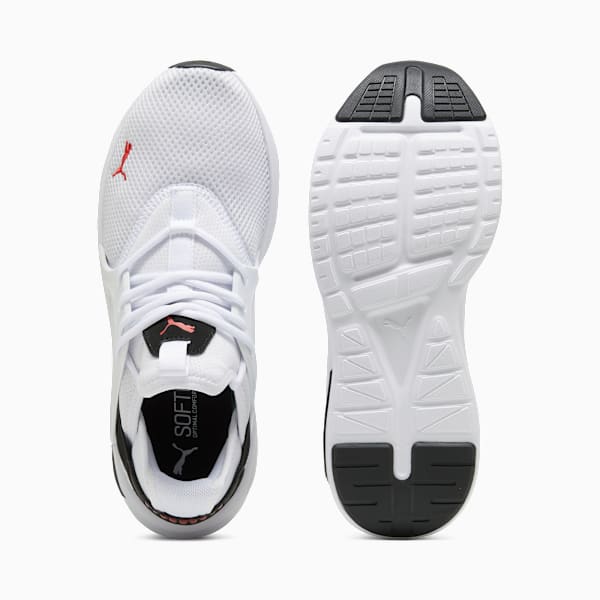 Softride Enzo Evo Men's Shoes, PUMA White-PUMA Black-For All Time Red, extralarge