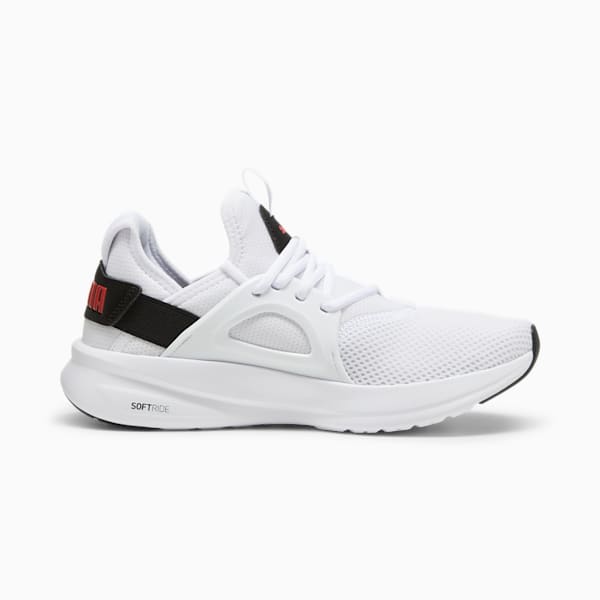 Tenis de running Softride Enzo Evo, PUMA White-PUMA Black-For All Time Red, extralarge