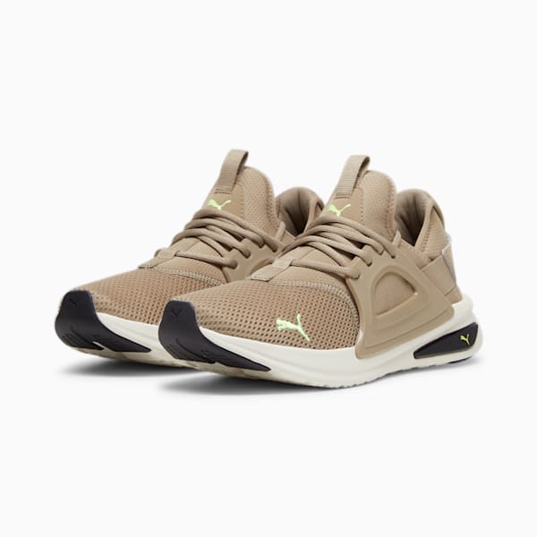 Softride Enzo Evo Men's Running Shoes, Oak Branch-Fizzy Apple, extralarge