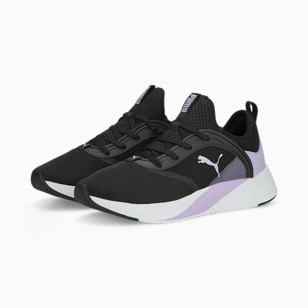 Softride Ruby Women's Running Shoes, PUMA Black-Vivid Violet-PUMA White