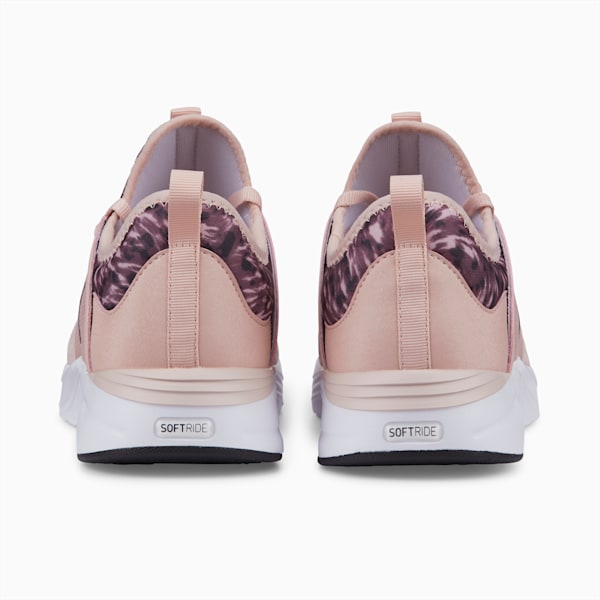 SOFTRIDE Ruby Safari Glam Women's Running Shoes, Rose Quartz-Puma Black, extralarge-AUS