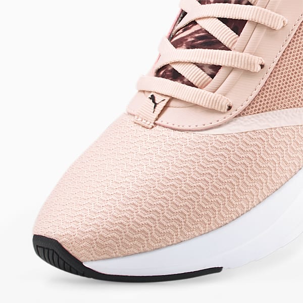 SOFTRIDE Ruby Safari Glam Women's Running Shoes, Rose Quartz-Puma Black, extralarge-IND