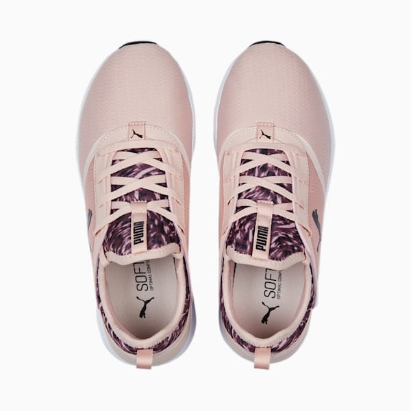 SOFTRIDE Ruby Safari Glam Women's Running Shoes, Rose Quartz-Puma Black, extralarge-IND