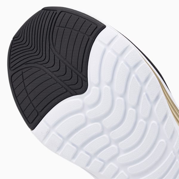 Softride Ruby Deco Glam Running Shoes Women, Puma Black-Puma Team Gold