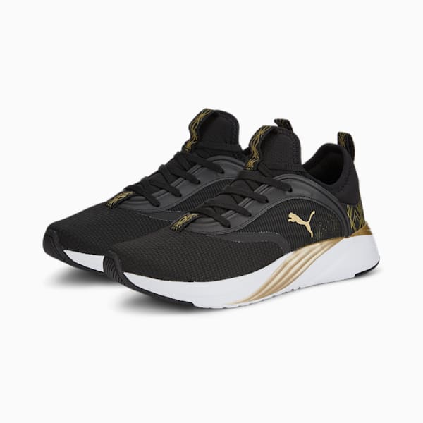 Black and gold pumas highlights top