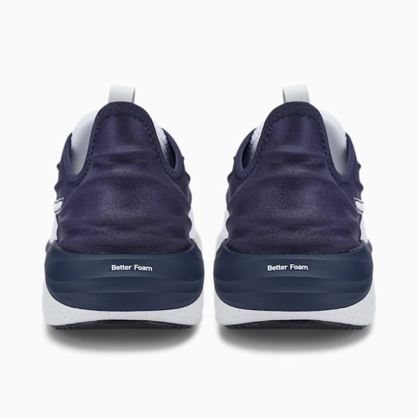 Better Foam Emerge 3D Rise Running Shoes, Puma White-Peacoat, extralarge-IND