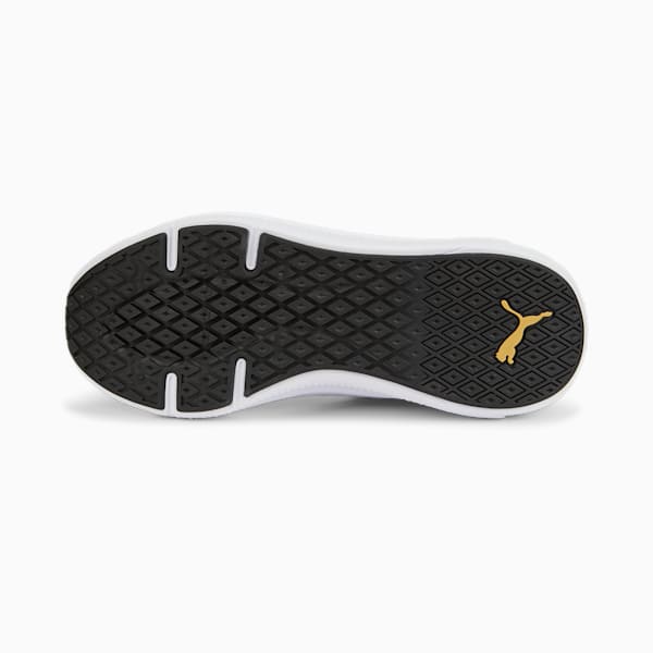 SOFTRIDE Pro Safari Glam Women's Training Shoes, Puma Black-Puma Team Gold, extralarge-IND
