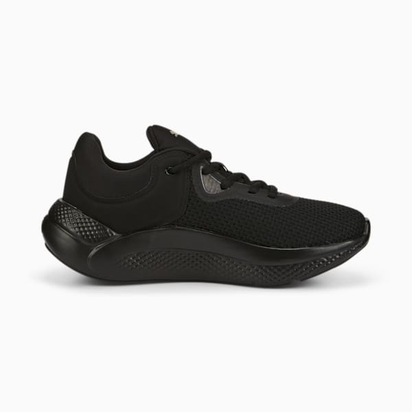 SOFTRIDE Pro Metallic Women's Training Shoes, Puma Black-Puma Team Gold, extralarge-IND