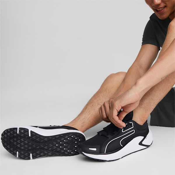 SOFTRIDE Pro Coast Unisex Running Shoes, Puma Black-Puma White, extralarge-IND
