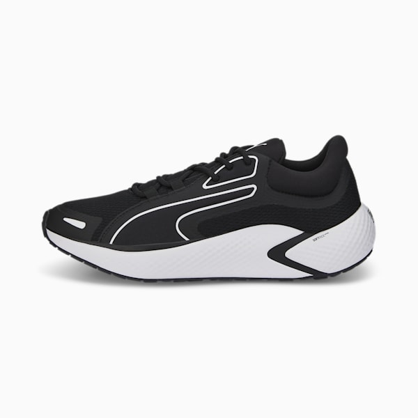 SOFTRIDE Pro Coast Unisex Running Shoes, Puma Black-Puma White, extralarge-AUS