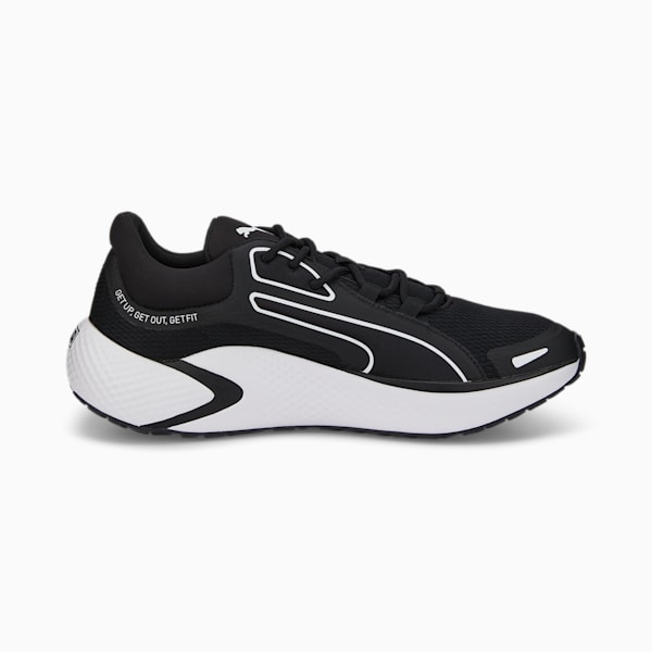 Softride Pro Coast Walking Shoes, Puma Black-Puma White, extralarge