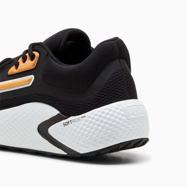 SOFTRIDE Pro Coast Running Shoes, Puma Black-Clementine, extralarge-IND