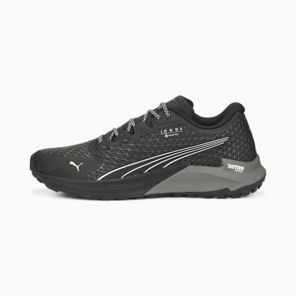 Fast-Trac NITRO™ GORE-TEX® Men's Trail Running Shoes, Puma Black-CASTLEROCK, extralarge-IND