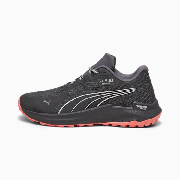 Fast-Trac NITRO™ GORE-TEX® Women's Trail Running Shoes, PUMA Black-Fire Orchid, extralarge-IND