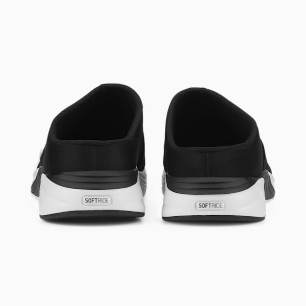 SOFTRIDE Women's Ruby Mules, Puma Black-Puma White, extralarge-IND