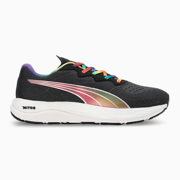 Velocity Nitro 2 OUT Men's Running Shoes, Puma Black-Asphalt-Puma White-Silver, extralarge-IND