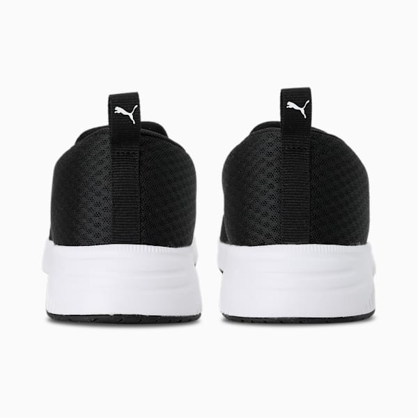 Flyer Flex Strap Running Shoes, Puma Black-Puma White, extralarge-IND