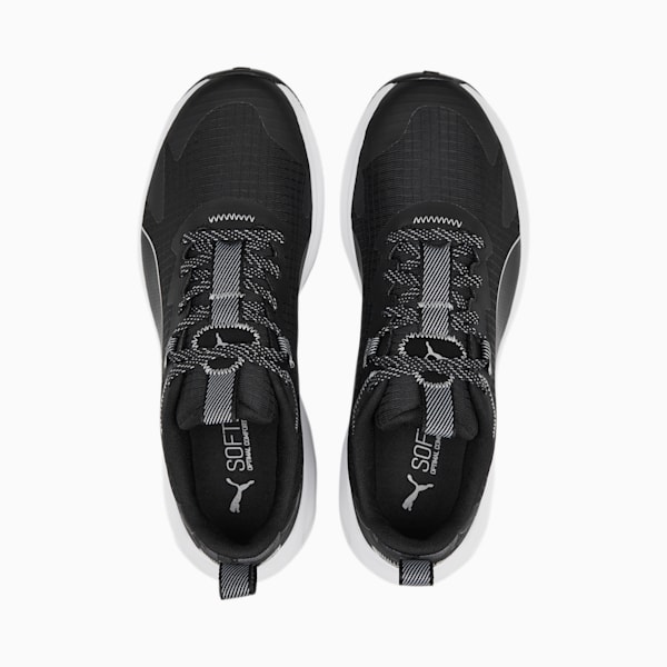 Twitch Runner Winterised Unisex Trail Running Shoes, Puma Black-PUMA Silver-PUMA White, extralarge-IND