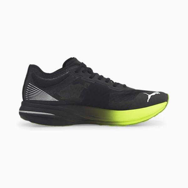 Deviate NITRO™ Elite Carbon Men's Running Shoes, Puma Black-Lime Squeeze-Asphalt, extralarge-IND