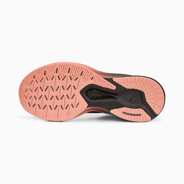 Deviate Nitro Elite Carbon Women's Running Shoes, Puma Black-Carnation Pink-Asphalt, extralarge-IND