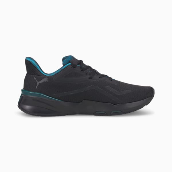 PWRFrame Off-Season Men's Training Shoes, Puma Black-Varsity Green-Deep Aqua, extralarge-IND