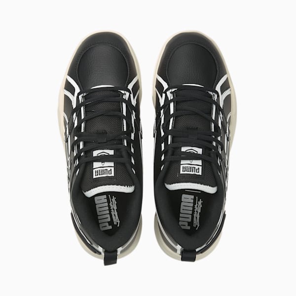 Zapatos de básquetbol PUMA x JOSHUA VIDES TRC Blaze Court, Puma Black-Puma White