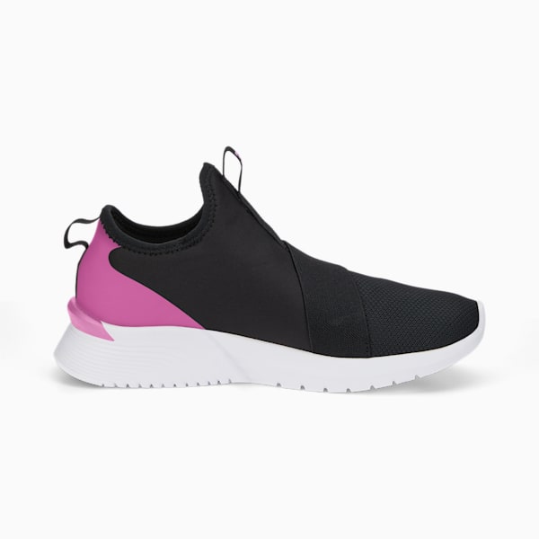 Remedie Slip Strap Women's Training Shoes, Puma Black-Electric Orchid, extralarge-IND