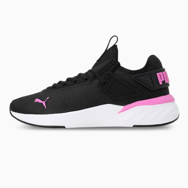 Amare Women's Running Shoes, Puma Black-Electric Orchid, extralarge-IND