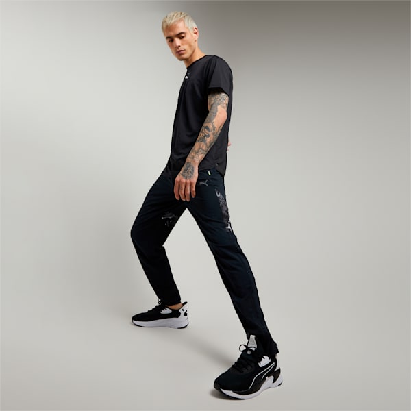 one8 Virat Kohli SOFTRIDE Premier Unisex Walking Shoes, Puma Black-Puma White, extralarge-IND