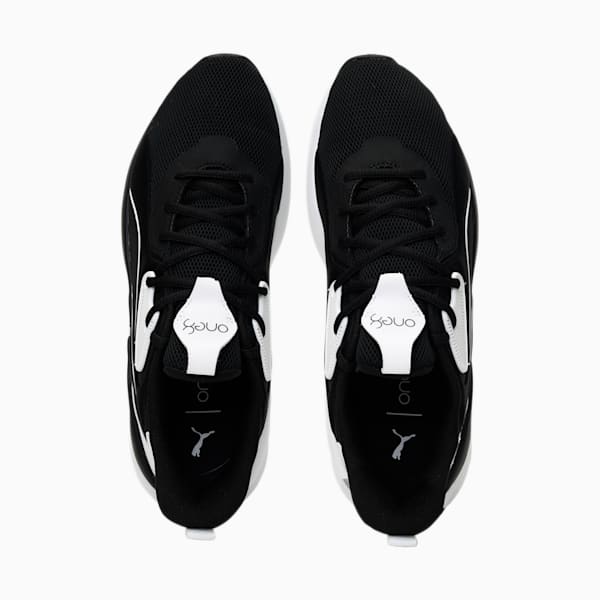 one8 Virat Kohli SOFTRIDE Premier Unisex Walking Shoes, Puma Black-Puma White, extralarge-IND