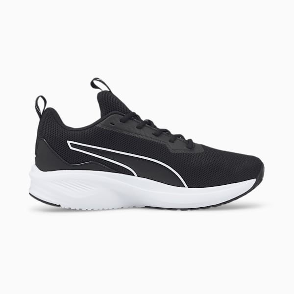 Fire Runner Profoam Unisex Running Shoes, Puma Black-Puma Black-Puma White, extralarge-IND