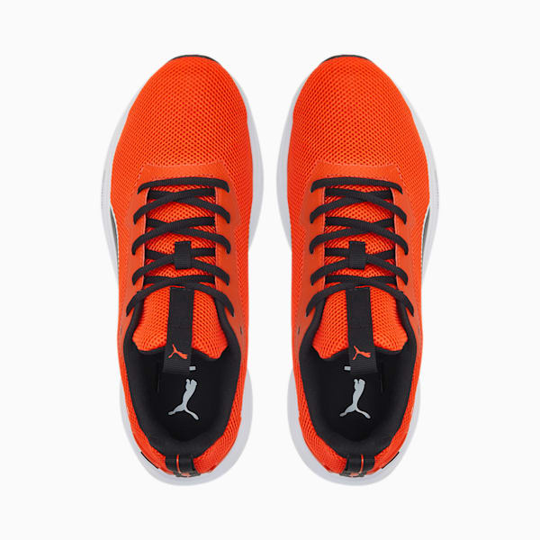 Fire Runner Profoam Unisex Running Shoes, Cherry Tomato-Puma Black-Puma White, extralarge-IND