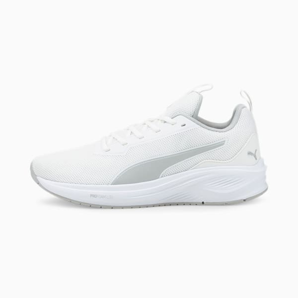 Fire Runner Profoam Running Shoes, Puma White-Harbor Mist, extralarge-IND