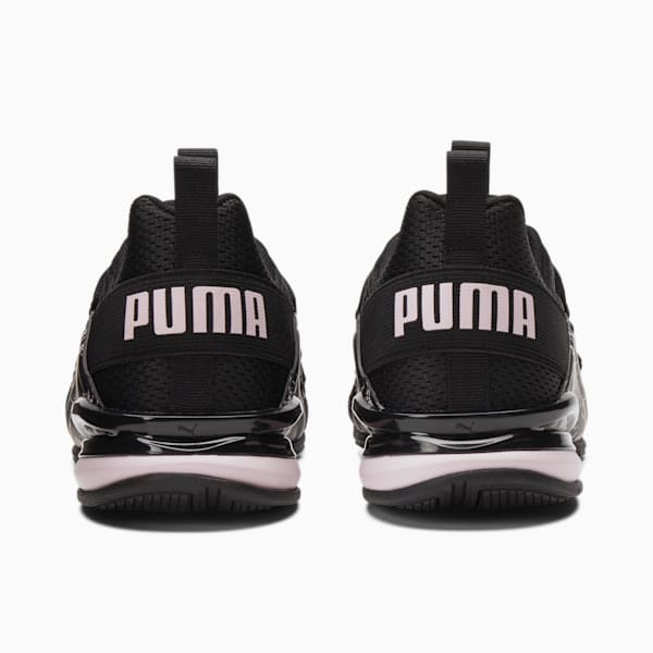 Axelion Marble Women's Training Shoes, Puma Black-Chalk Pink