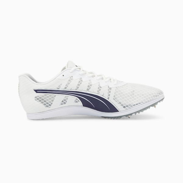 ユニセックス PUMA x TRACKSMITH エヴォスピード ミッドディスタンス 陸上用 スパイク, Puma White-Peacoat