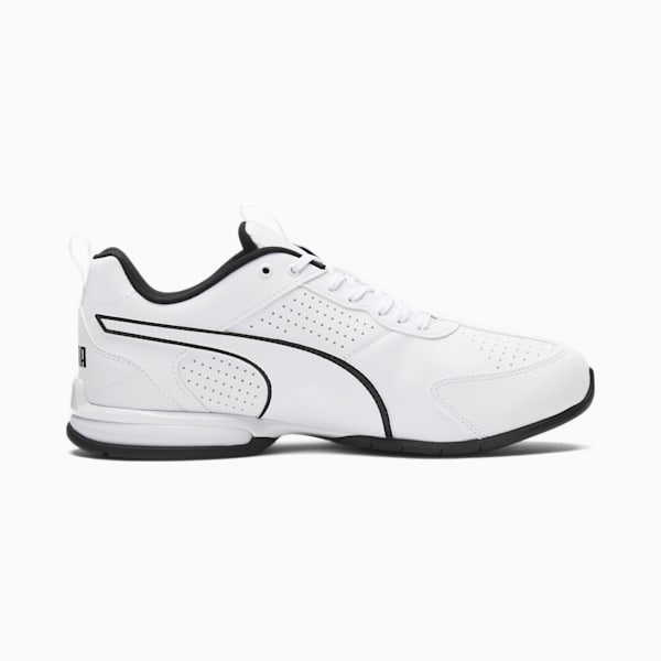 Chaussures de course Tazon Advance en cuir Homme, PUMA White-Puma Black, extralarge
