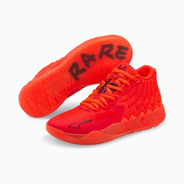 MB.01 Basketball Shoes, Red Blast-Fiery Red, extralarge-GBR