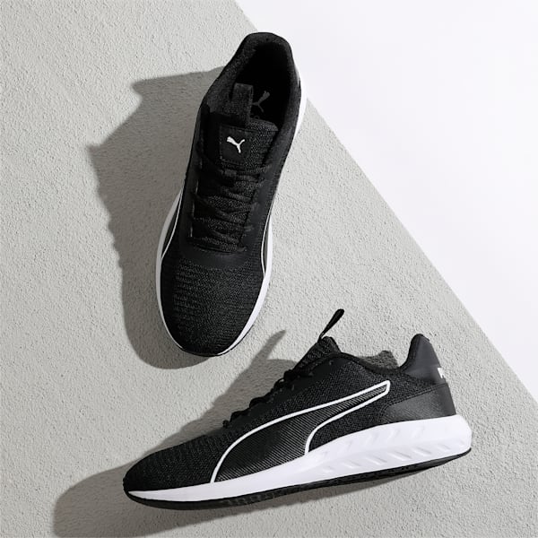 Grandeur Unisex Running Shoes, Puma Black-Puma White, extralarge-IND