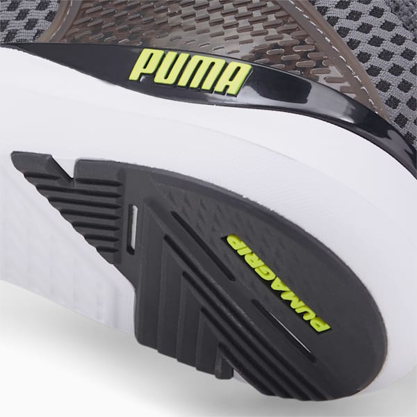 Pure XT Fresh Men's Training Shoes, CASTLEROCK-Puma Black-Lime Squeeze, extralarge-IND