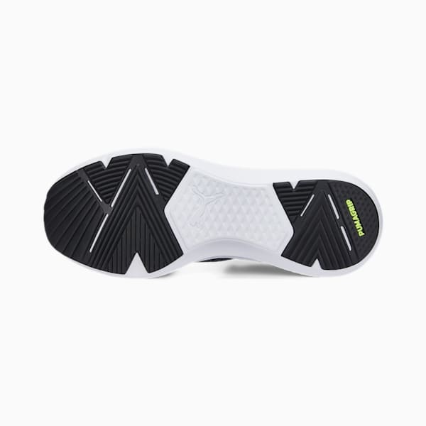 Tenis de entrenamiento Pure XT Fresh para hombre, CASTLEROCK-Puma Black-Lime Squeeze, extralarge