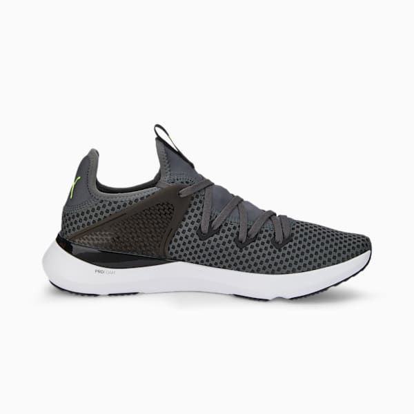 Tenis de entrenamiento Pure XT Fresh para hombre, CASTLEROCK-Puma Black-Lime Squeeze, extralarge