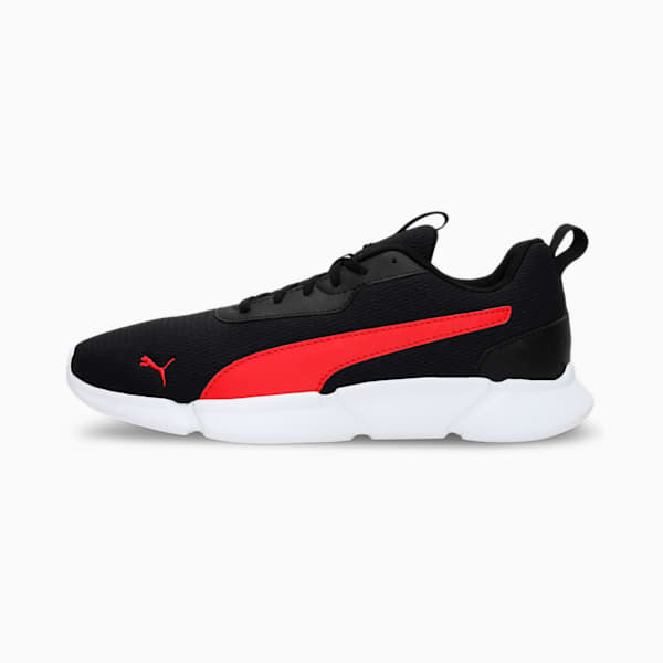 Flair 2 Running Shoes, Puma Black-High Risk Red, extralarge-IND
