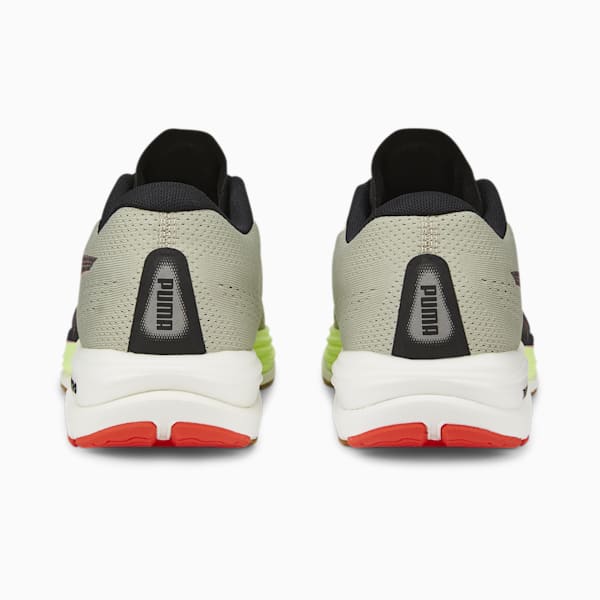 PUMA x FIRST MILE Velocity NITRO™ 2 Men's Running Shoes, Pebble Gray-Firelight-Puma Black, extralarge-IDN