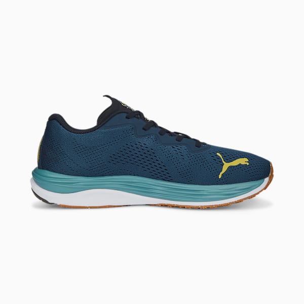 PUMA x FIRST MILE Velocity NITRO™ 2 Men's Running Shoes, Dark Night-Fresh Pear, extralarge-IND