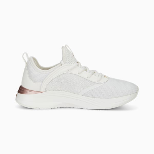 Puma white sports shoes best sale