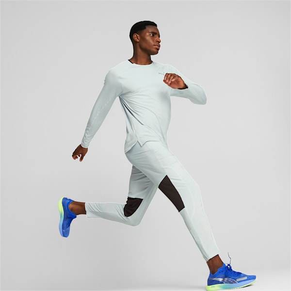 メンズ リベレイトニトロ 2 ランニングシューズ, Royal Sapphire-PUMA Silver-Fizzy Lime, extralarge-JPN